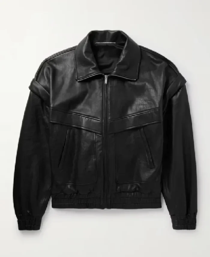 Saint Laurent Black Leather Jacket | Trendy Leather Jackets