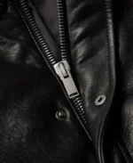 Saint Laurent Blouson Black Leather Jacket | Trendy Leather Jackets