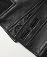 Saint Laurent Padded Black Leather Jacket | Trendy Leather Jackets