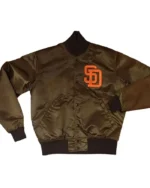 San Diego Padres Emma Stone Jacket | Trendy Leather Jackets