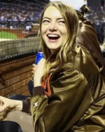 San Diego Padres Emma Stone Jacket | Trendy Leather Jackets