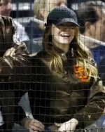 San Diego Padres Emma Stone Jacket | Trendy Leather Jackets