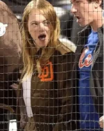San Diego Padres Emma Stone Jacket | Trendy Leather Jackets