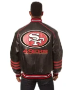 San Francisco 49ers JH Design Leather Jacket | Trendy Leather Jackets