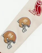 San Francisco 49ers Ovo Varsity Jacket | Trendy Leather Jackets