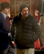 Saturday Night Live 1975 Jason Reitman Black Puffer Jacket | Trendy Leather Jackets