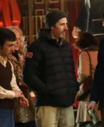 Saturday Night Live 1975 Jason Reitman Black Puffer Jacket | Trendy Leather Jackets