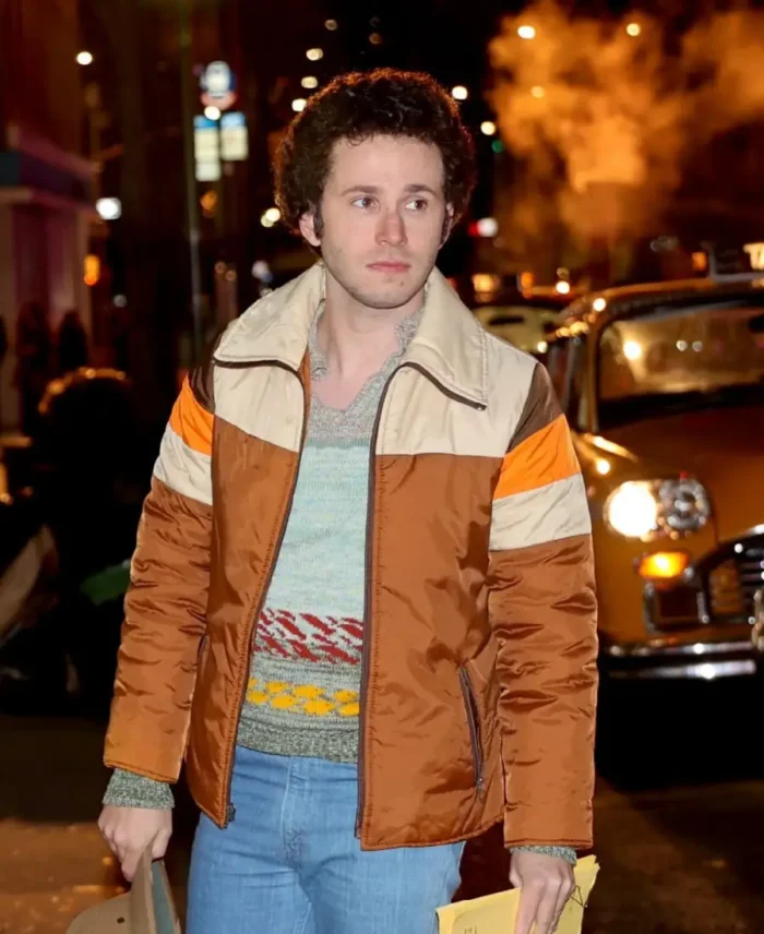 Saturday Night Live 1975 Nicholas Podany Orange Jacket | Trendy Leather Jackets