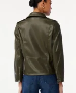 Scoop Women's Faux Leather Moto Jacket | Trendy Leather Jackets