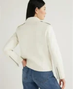 Scoop Women's Faux Leather Moto Jacket | Trendy Leather Jackets
