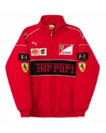 Shop Ferrari Red Bomber Jacket | TLJ