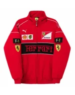 Shop Ferrari Red Bomber Jacket | TLJ