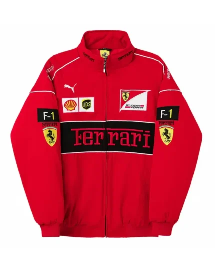 Shop Ferrari Red Bomber Jacket | TLJ