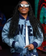 Simone Biles Owens 36 Denim Jacket | Trendy Leather Jackets