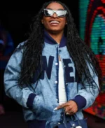 Simone Biles Owens 36 Denim Jacket | Trendy Leather Jackets