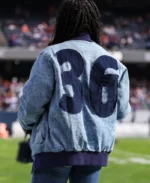 Simone Biles Owens 36 Denim Jacket | Trendy Leather Jackets
