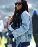 Simone Biles Owens 36 Denim Jacket | Trendy Leather Jackets