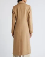 Single Breasted Wool Blend Reefer Coat | Trendy Leather Jackets