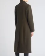 Single Breasted Wool Blend Reefer Coat | Trendy Leather Jackets
