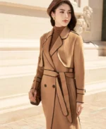 Sixdo Long Wool Detectives Coat | Trendy Leather Jackets