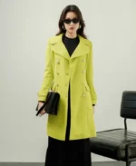 Sixdo Long Woven Coat | Trendy Leather Jackets