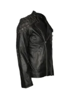 Skull Crossbones Biker Leather Jacket | Trendy Leather Jackets