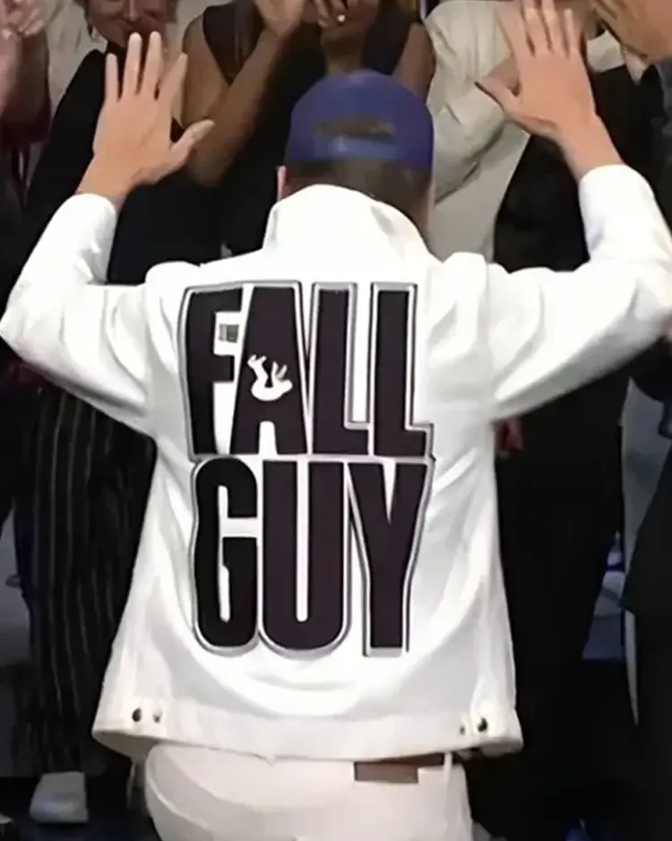 SNL Ryan Gosling The Fall Guy White Jacket | Trendy Leather Jackets