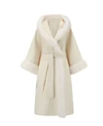 Snow Fox Fantasy Land Coat | Trendy Leather Jackets
