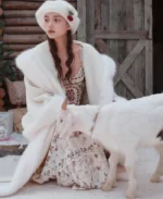 Snow Fox Fantasy Land Coat | Trendy Leather Jackets