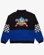 Sonic the Hedgehog Checkered Racing Jacket | Trendy Leather Jackets