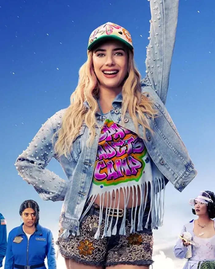 Space Cadet 2024 Rex Simpson Blue Denim Jacket | Trendy Leather Jackets