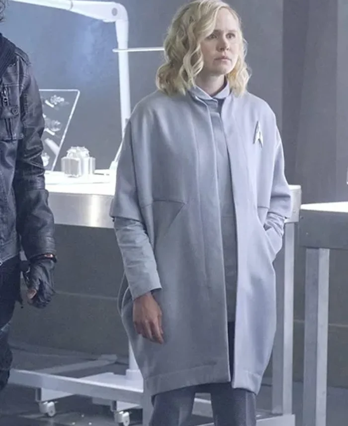 Star Trek Picard S02 Dr. Agnes Jurati Coat | Trendy Leather Jackets