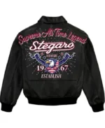 Stegaro Supreme All Time Legend Bomber Jacket | Trendy Leather Jackets