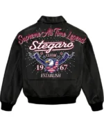 Stegaro Supreme All Time Legend Bomber Jacket | Trendy Leather Jackets