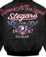 Stegaro Supreme All Time Legend Bomber Jacket | Trendy Leather Jackets