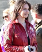 Super Bowl 2024 Lana Del Rey Leather Jacket | Trendy Leather Jackets