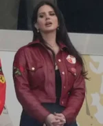 Super Bowl 2024 Lana Del Rey Leather Jacket | Trendy Leather Jackets