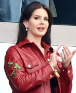 Super Bowl 2024 Lana Del Rey Leather Jacket | Trendy Leather Jackets