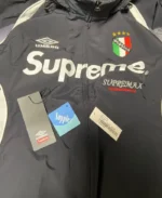 Supreme Umbro Track Jacket Black | Trendy Leather Jackets