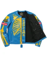 Supreme Vanson Leather Bones Biker Jacket | TLJ