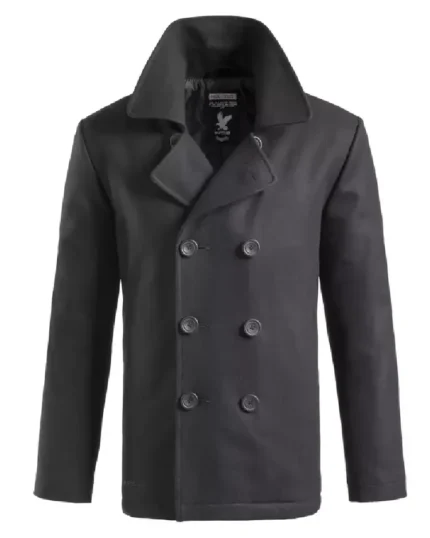 Surplus US Navy Pea Coat Reefer Jacket | Trendy Leather Jackets