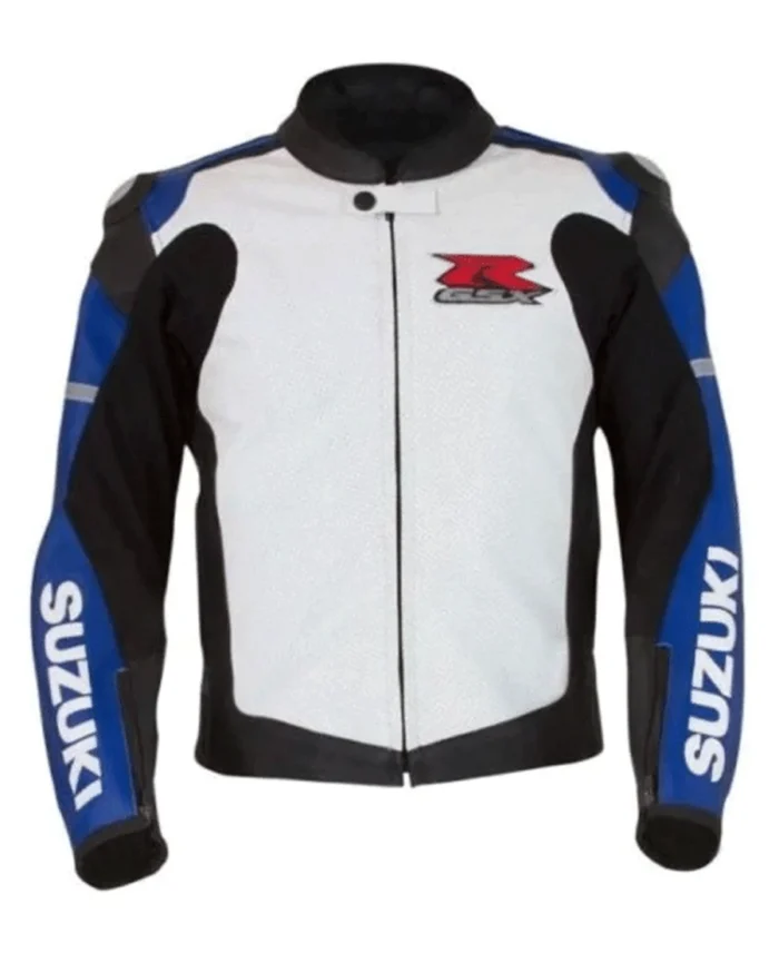Suzuki GSXR Leather Motorcycle Jacket | Trendy Leather Jackets
