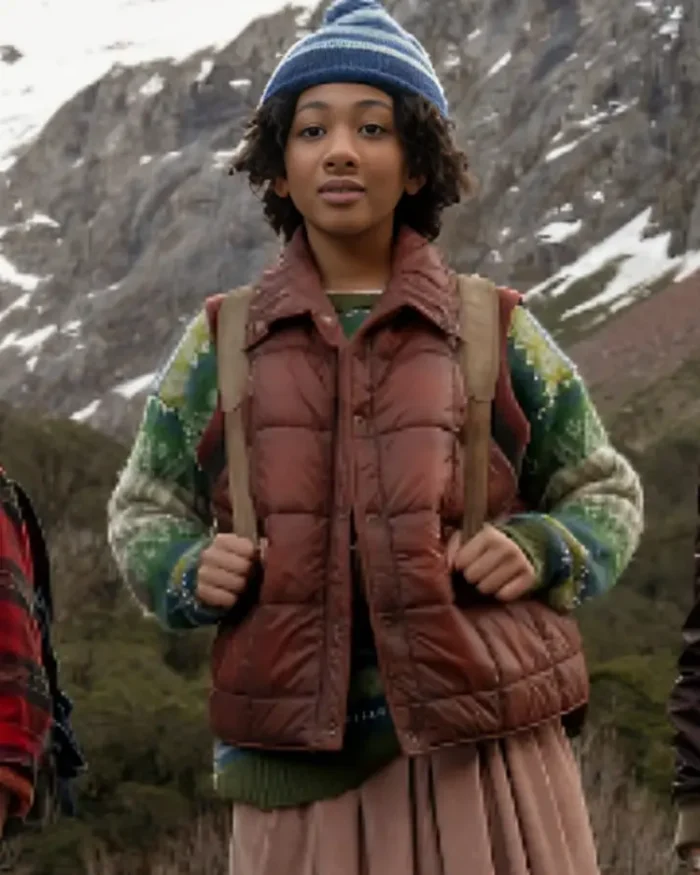 Sweet Tooth Final Season Naledi Murray Puffer Vest | Trendy Leather Jackets
