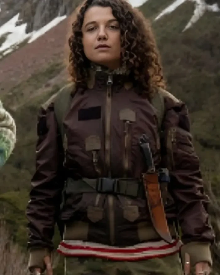 Sweet Tooth Final Season Stefania Lavie Owen Cargo Jacket | Trendy Leather Jackets