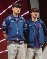 T1 2024 MSI Blue Jacket | Trendy Leather Jackets
