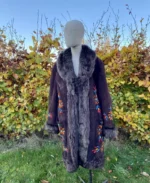 Tamira Sheepskin Afghan Coat | Trendy Leather Jackets