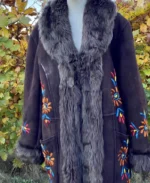 Tamira Sheepskin Afghan Coat | Trendy Leather Jackets