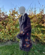 Tamira Sheepskin Afghan Coat | Trendy Leather Jackets