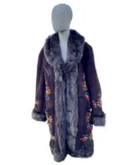 Tamira Sheepskin Afghan Coat | Trendy Leather Jackets