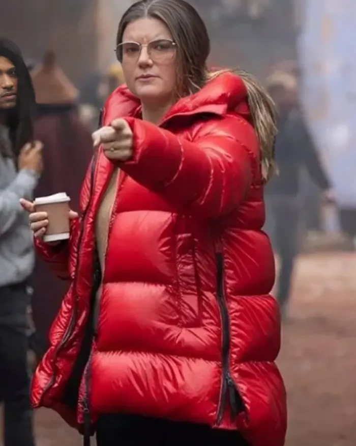 The Acolyte Leslye Headland Puffer Jacket | Trendy Leather Jackets